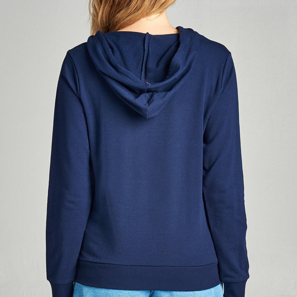 Sequin Embellished hoodie - Picture 3 of 4